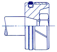 slipper guarnizioni composite assemblaggio