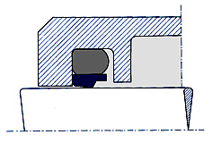 slipper composite seals assembling