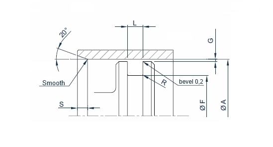 Piston Slipper N class<br>double-acting image