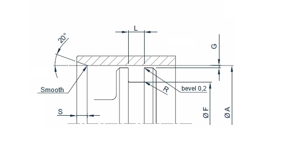 Piston Slipper N class<br>single-acting image