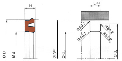 Parker Z8 tenuta pistone image