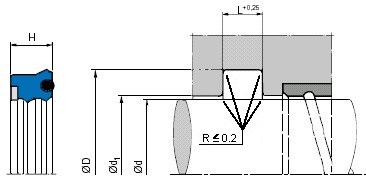 Rod Seal S0D hydraulics image