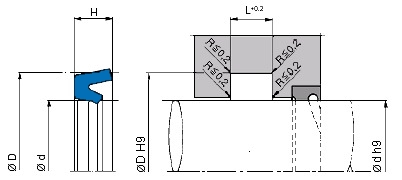 Rod Seals S01 pneumatics image