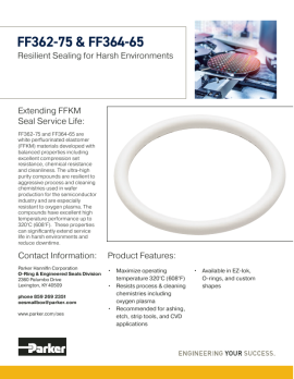 pdf Resilient Sealing for Harsh Environments FF362-75 & FF364-65 image