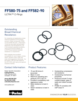 pdf FF580-75 e FF582-90 FFKM O-Rings image